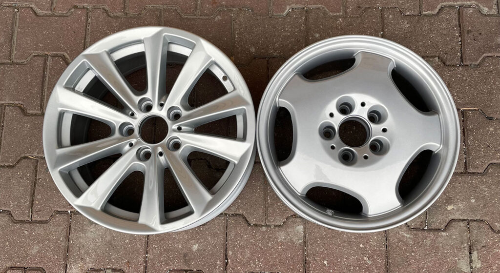 Porównanie malowania proszkowego felg i systemowej metody malowania