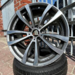 Proces malowania felg z toczeniem CNC frontów BMW X5 R20