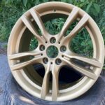 Malowanie felg na złoto